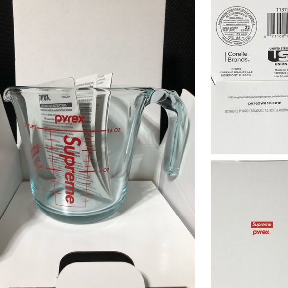 🆕 Supreme/ Pyrex Measuring Cup - Picture 3 of 4